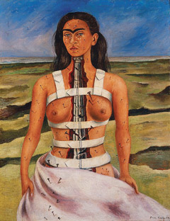The Broken Column, Frida Kahlo, 1944