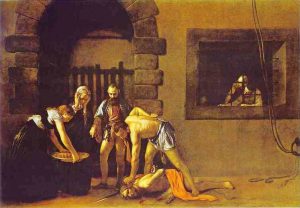 Caravaggio - Beheading of St. John the Baptist
