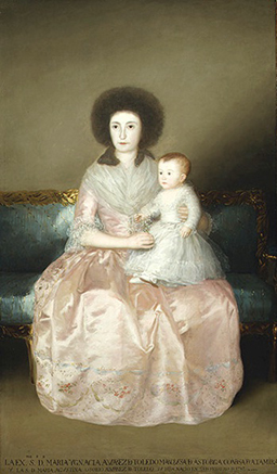 Countess of Altamira and her Daughter