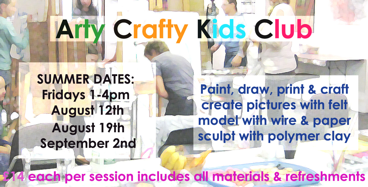Summer Holiday Arty Crafty Kids Clubs