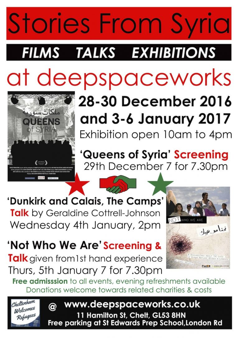 ‘Stories from Syria’ at deepspaceworks