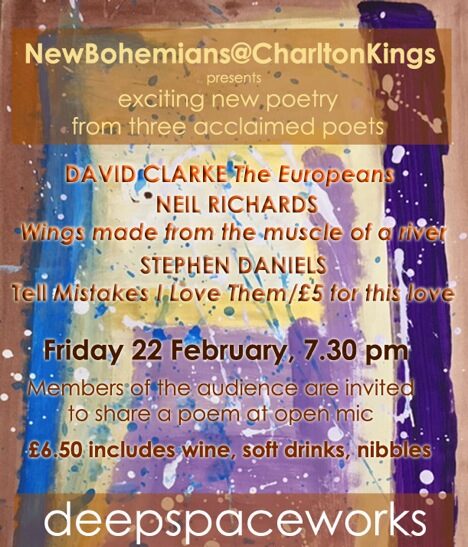 First NB@CK Poetry Event of 2019 Coming Up!
