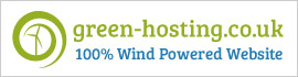 100% Wind Powered Website