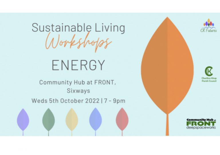 Sustainable Living courses at FRONT Community Hub at deepspaceworks